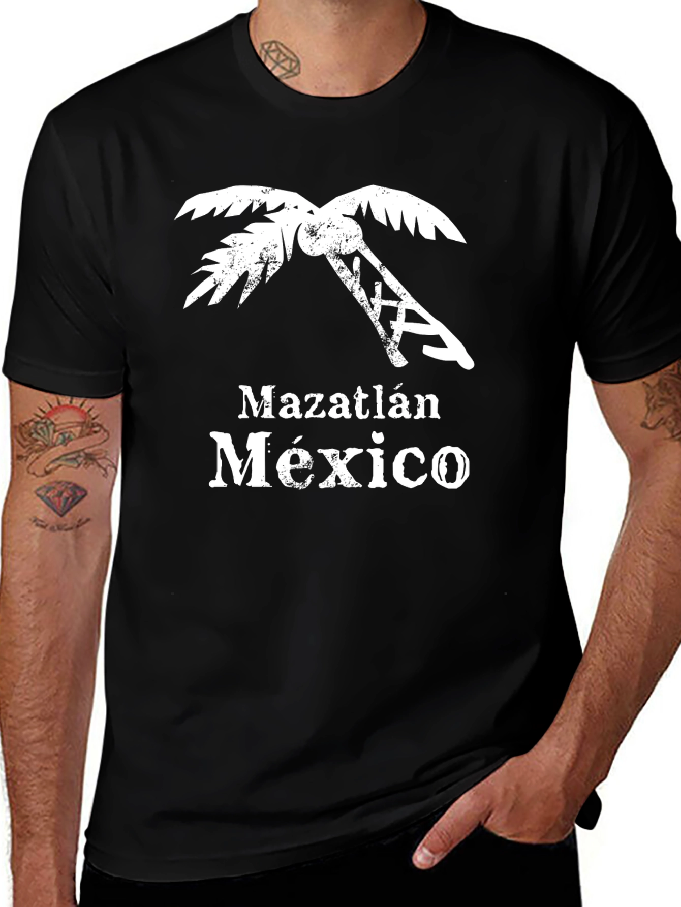 Mazatlan Mexico Palm Tree T-Shirt