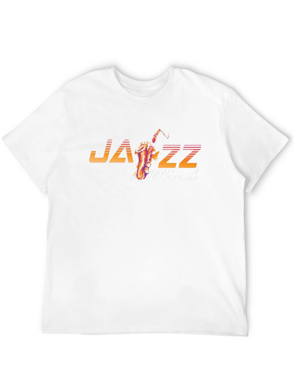Jazz Mind Graphic T-Shirt - Cool Retro Design