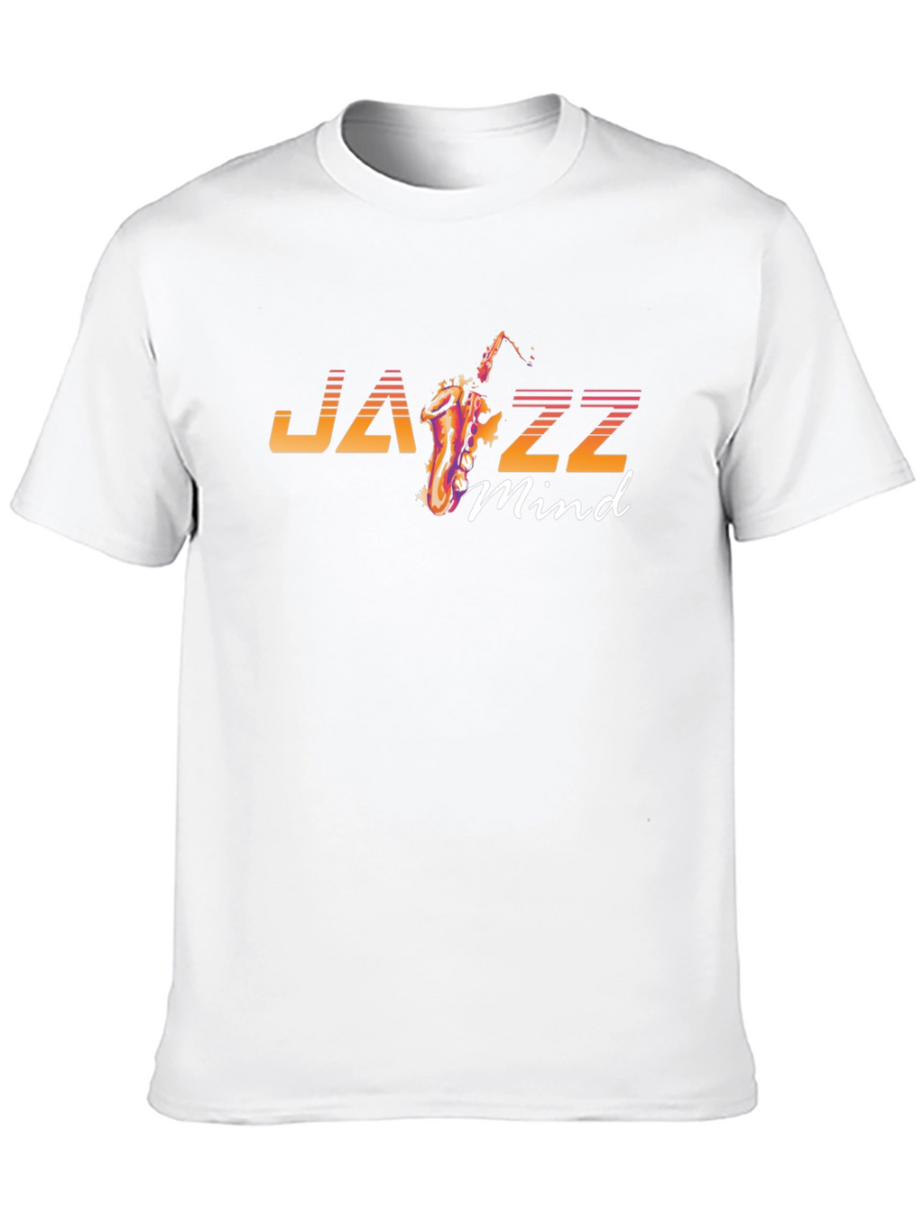 Jazz Mind Graphic T-Shirt - Cool Retro Design