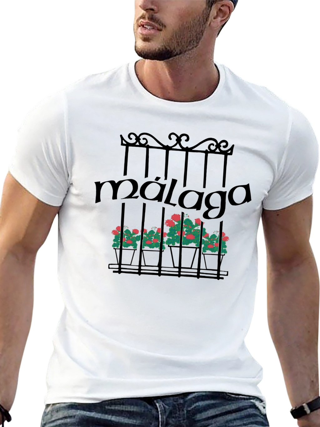Málaga T-Shirt - Unique Design