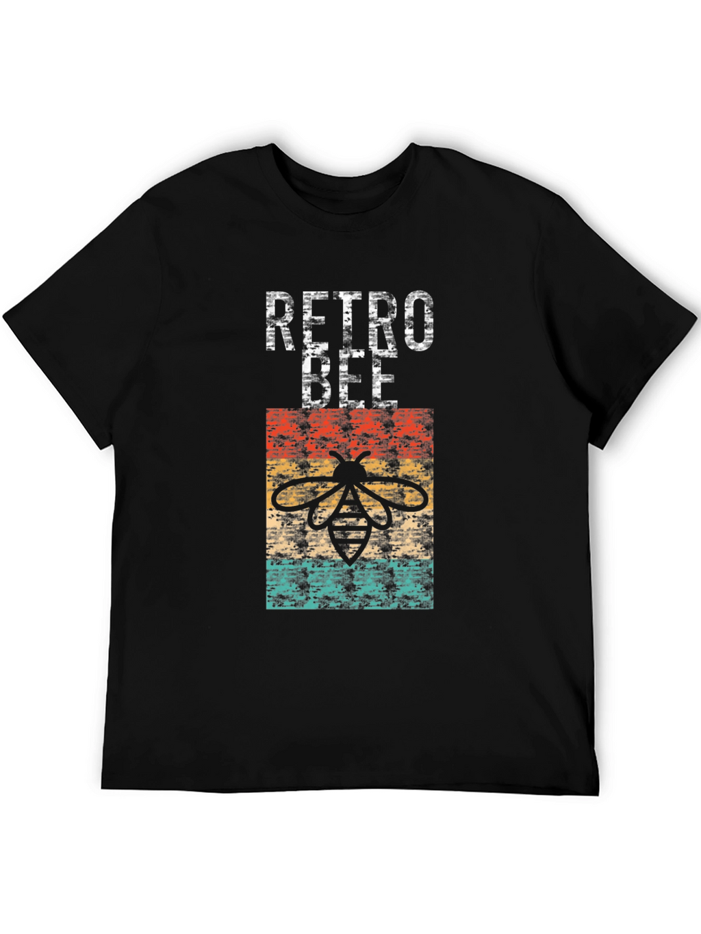 Retro Bee Graphic Tee - Trendy & Unique Design