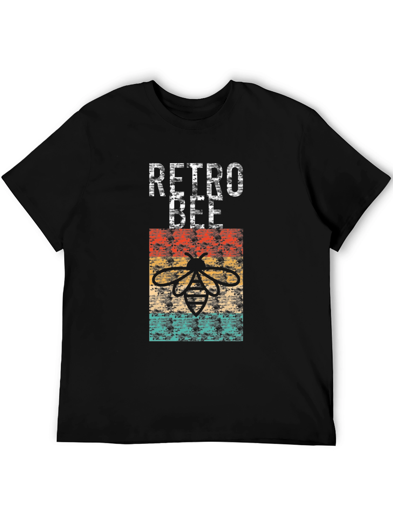 Retro Bee Graphic Tee - Trendy & Unique Design