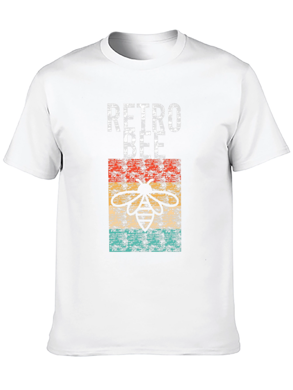 Retro Bee Graphic Tee - Trendy & Unique Design