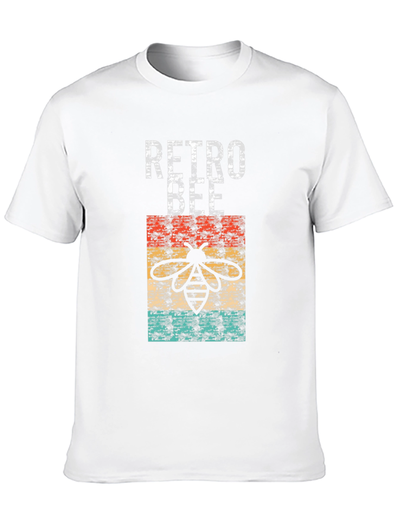 Retro Bee Graphic Tee - Trendy & Unique Design