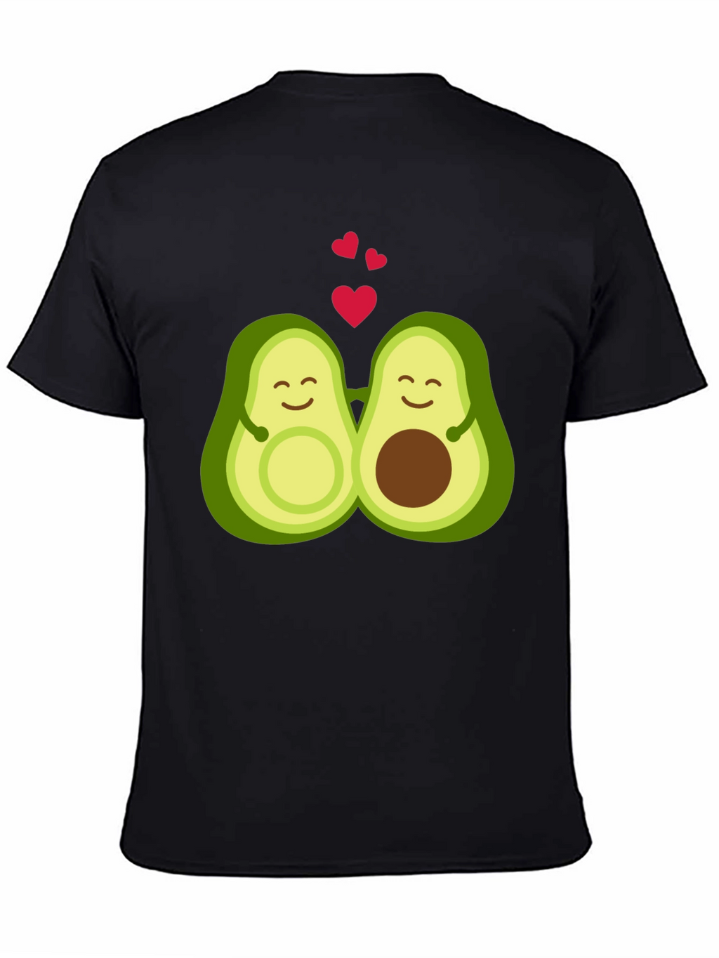 Avocado Love T-Shirt - Black