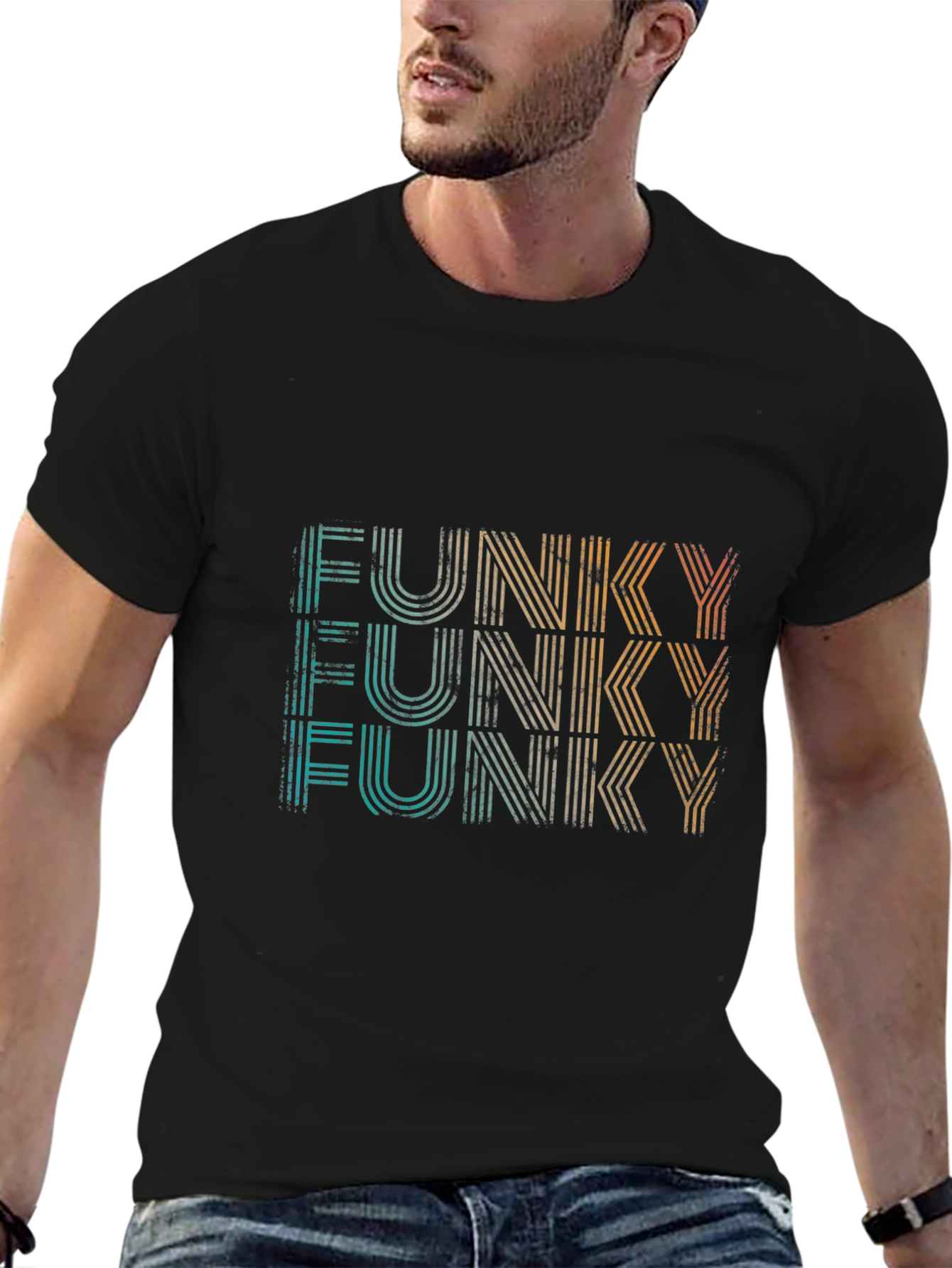 Retro Funky T-Shirt - Vintage Style Graphic Tee