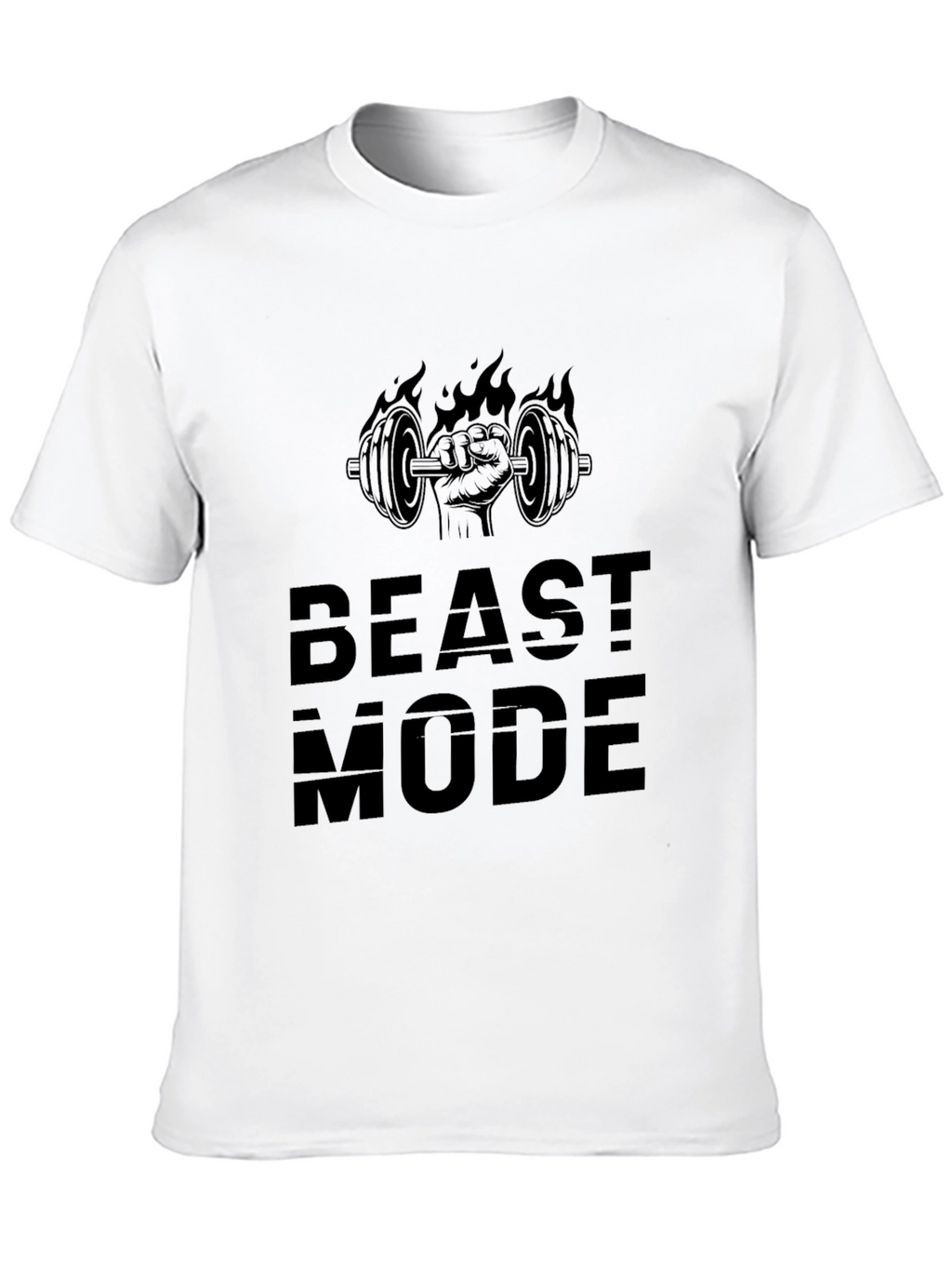 Beast Mode Black T-Shirt - Gym Workout Apparel