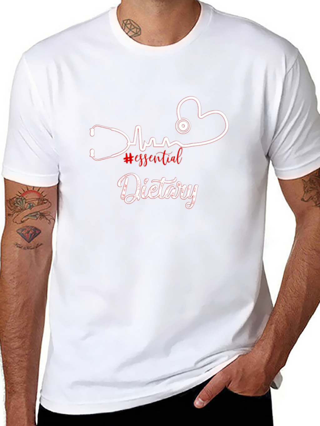 Essential Dietary Stethoscope Graphic Tee