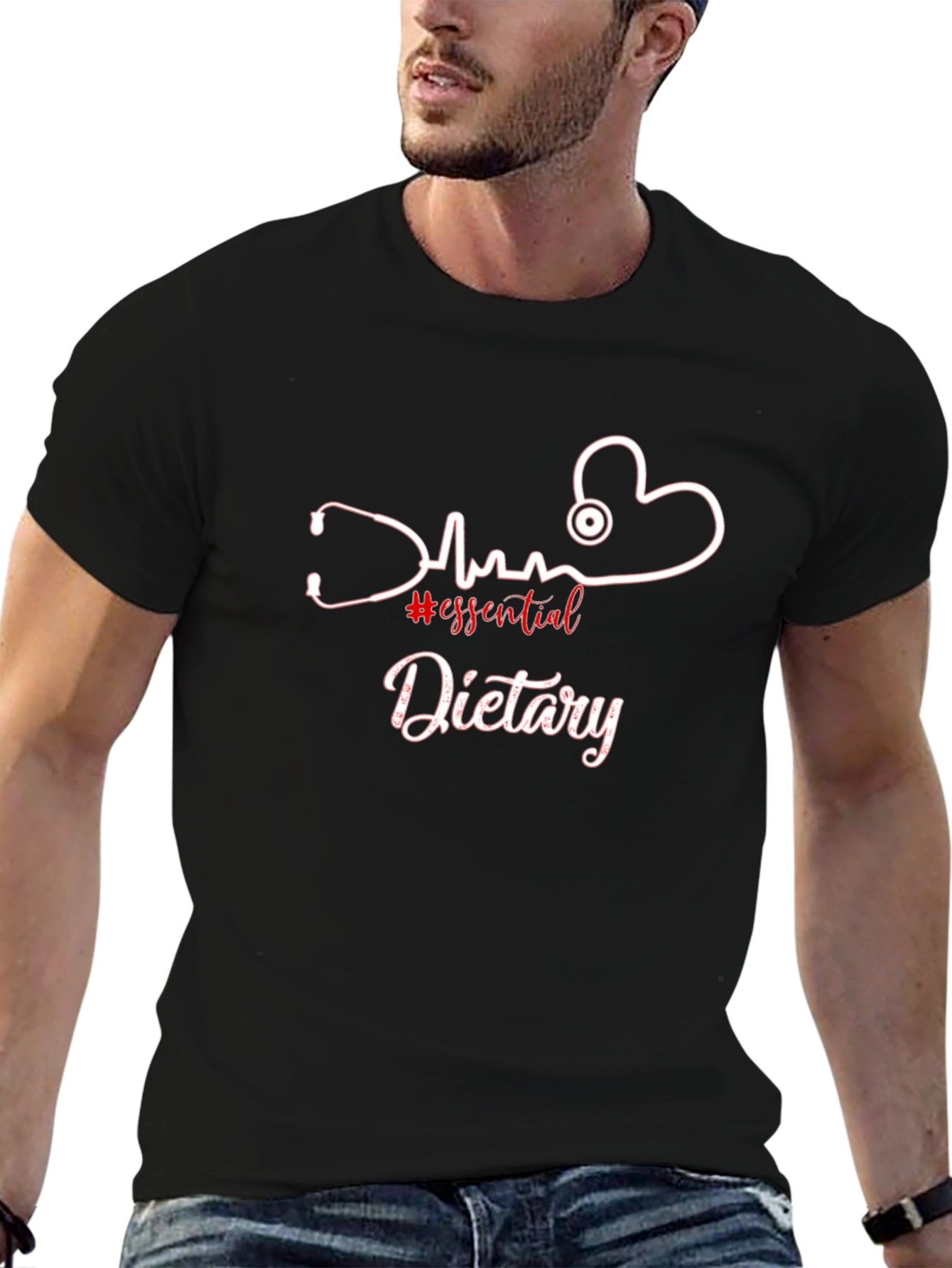 Essential Dietary Stethoscope Graphic Tee