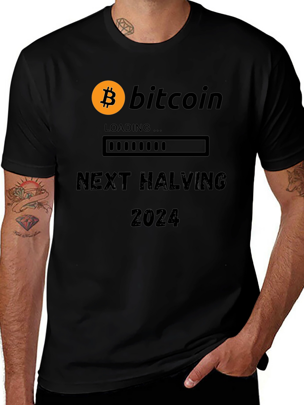 Bitcoin Next Halving 2024 T-Shirt