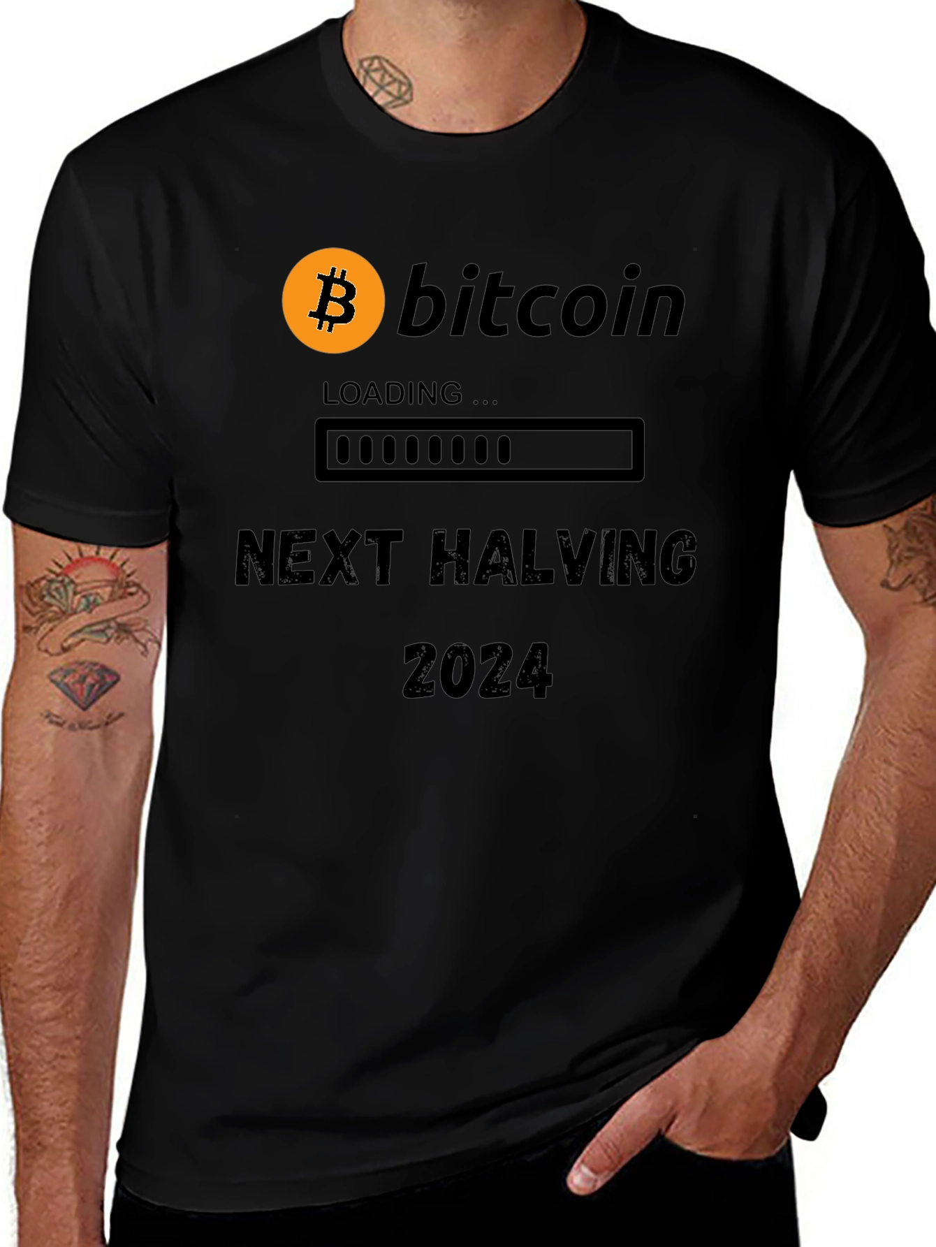 Bitcoin Next Halving 2024 T-Shirt