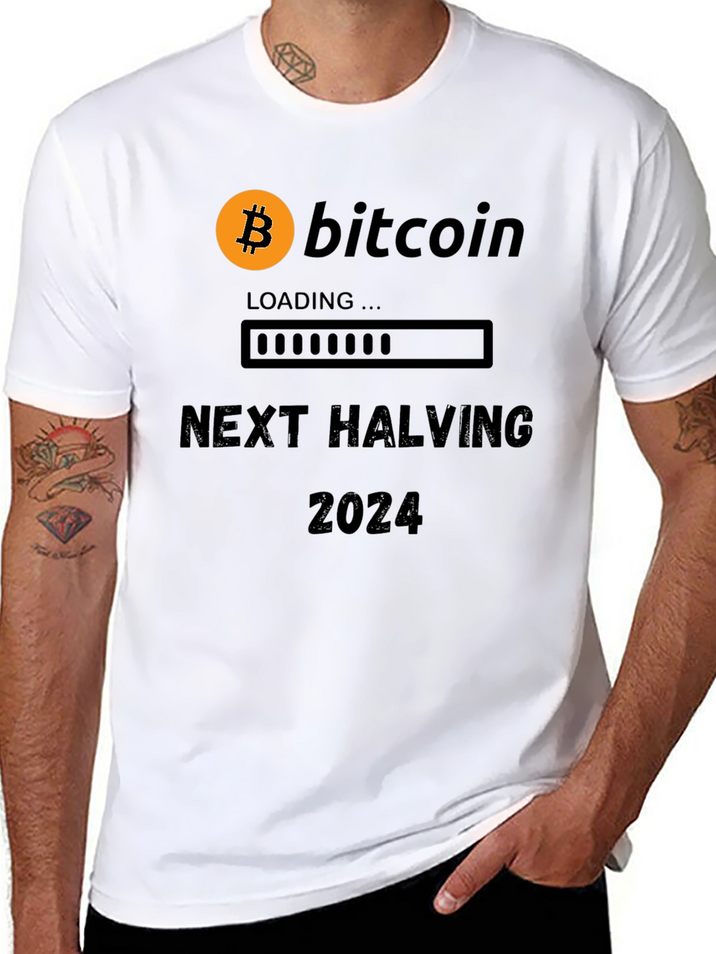 Bitcoin Next Halving 2024 T-Shirt