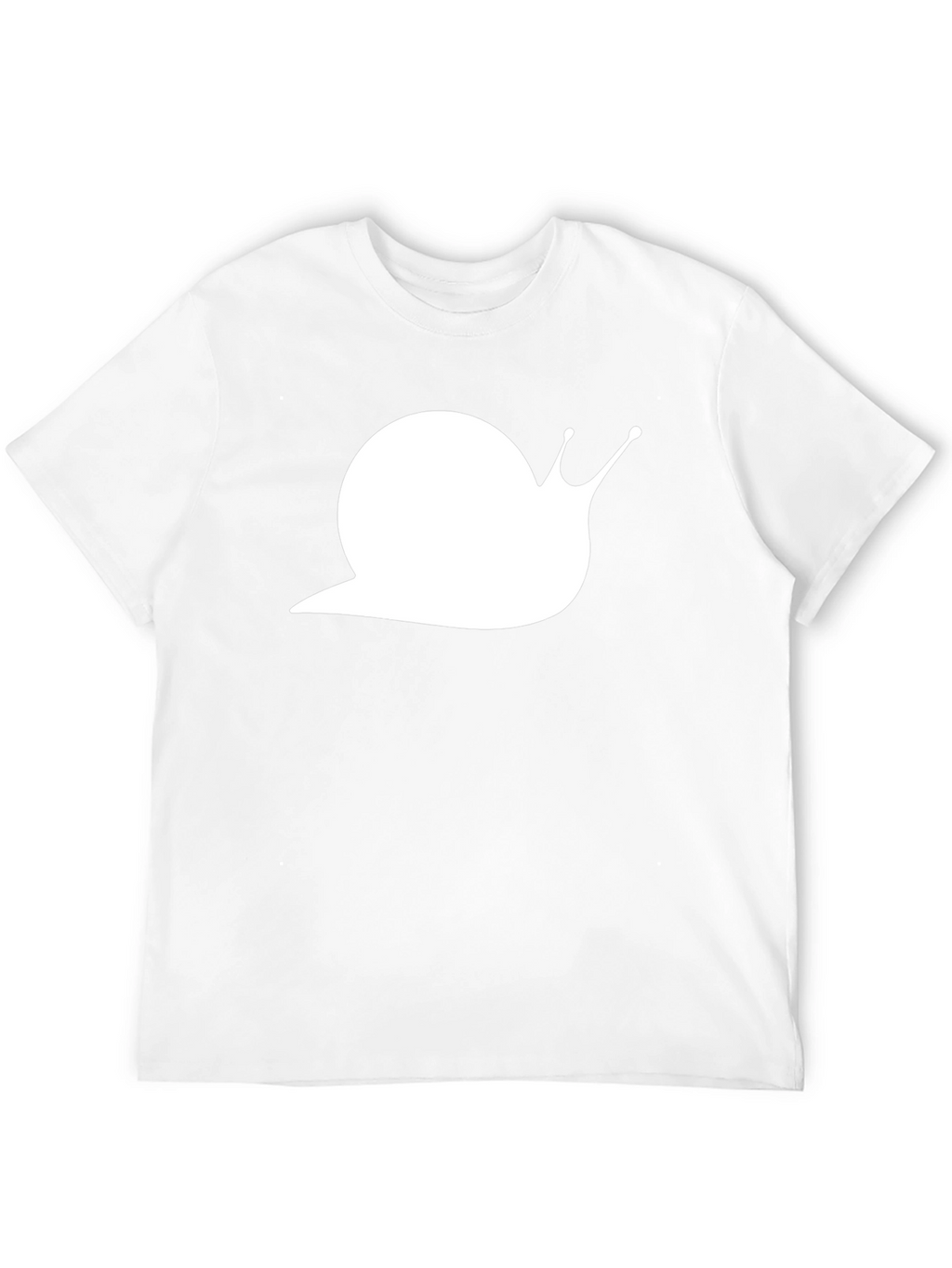 Snail Graphic T-Shirt - Black Cotton Blend