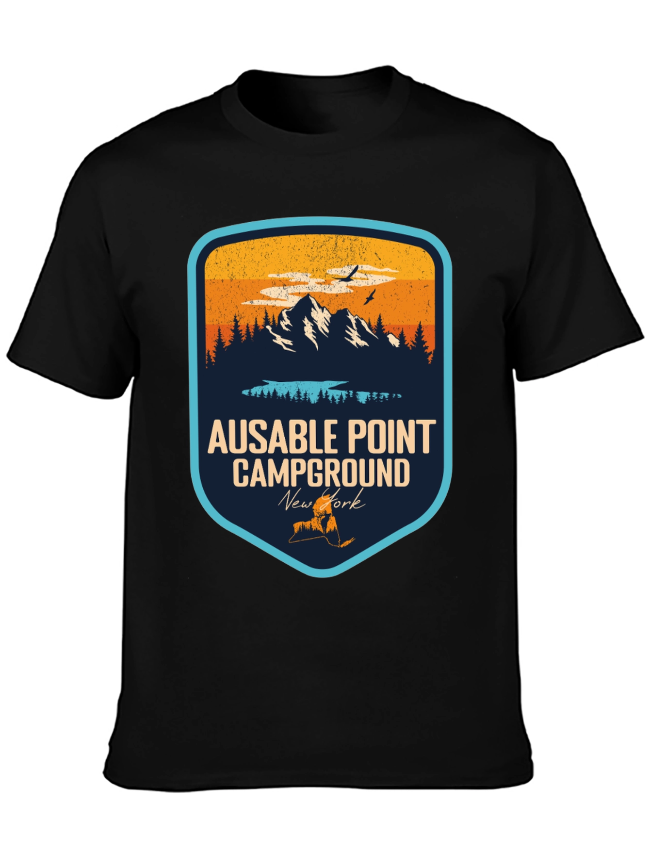 Ausable Point Campground Graphic T-Shirt