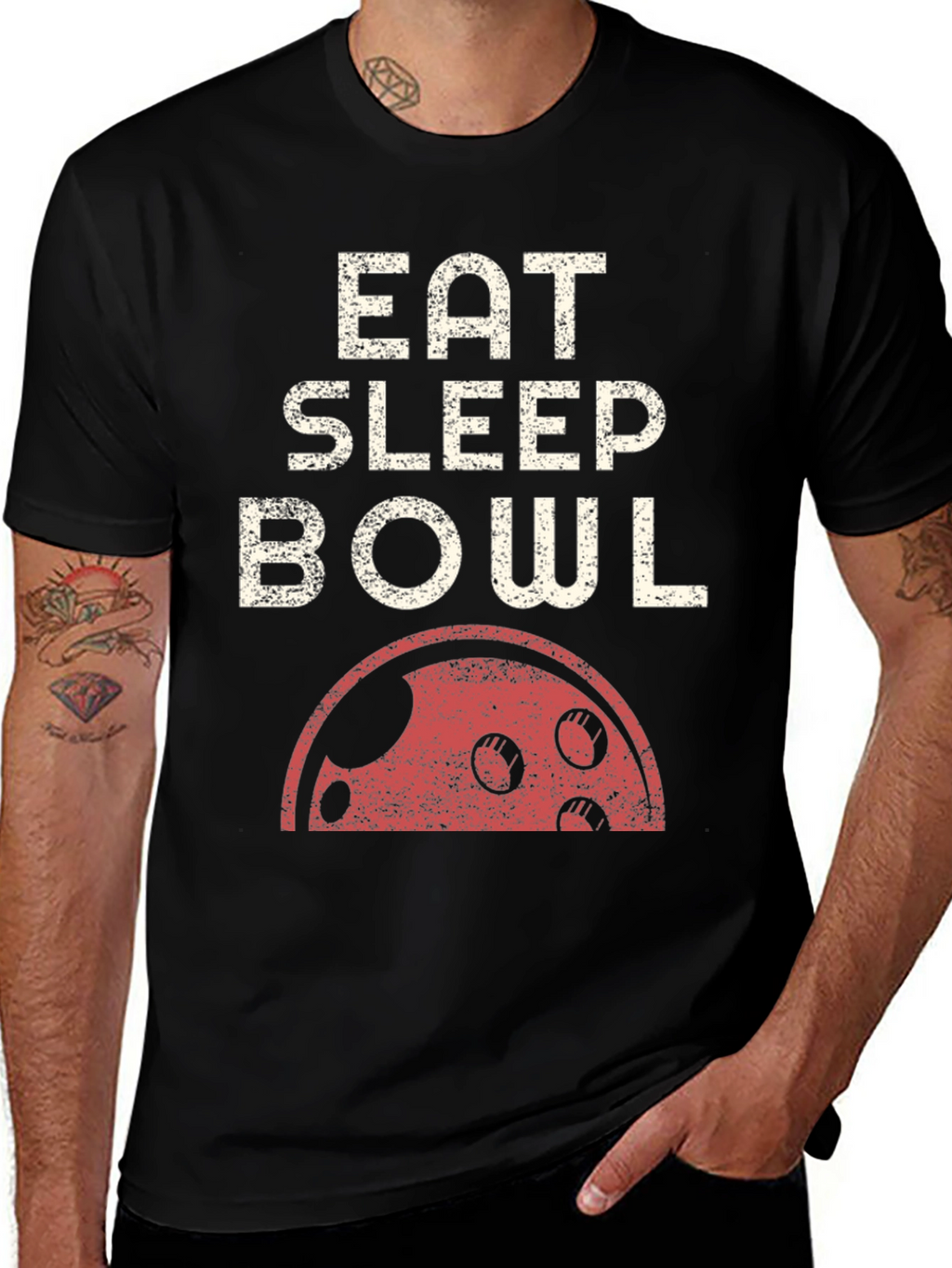 Eat Sleep Bowl T-Shirt