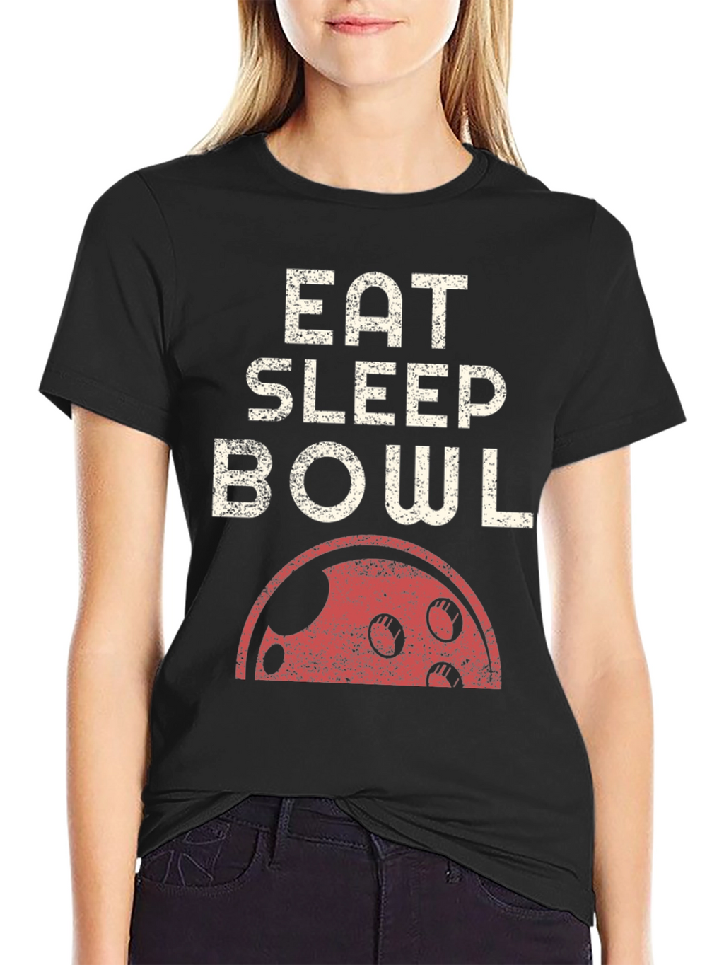 Eat Sleep Bowl T-Shirt