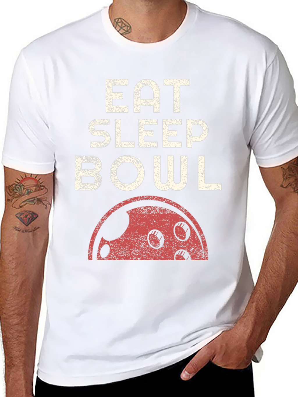Eat Sleep Bowl T-Shirt