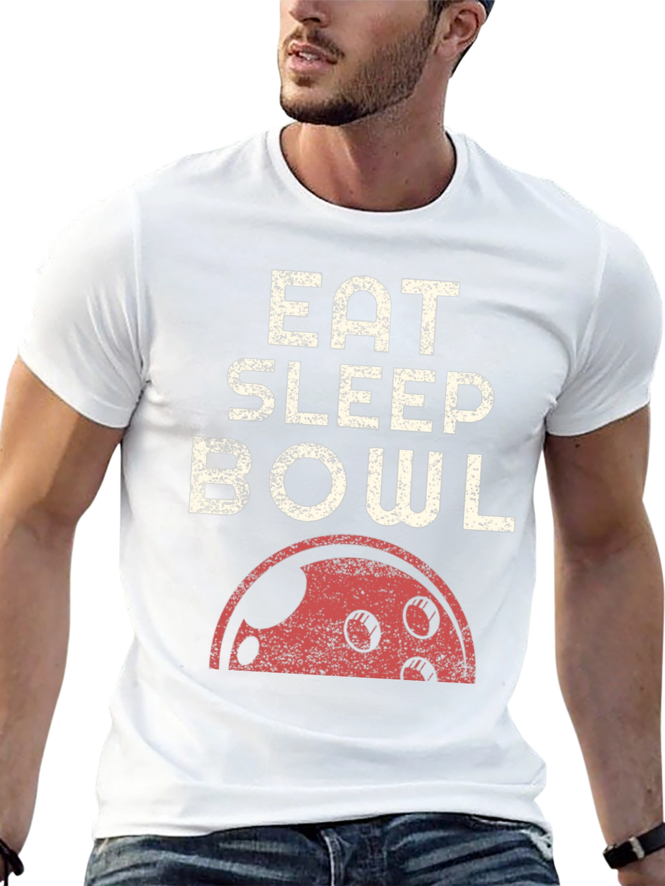 Eat Sleep Bowl T-Shirt