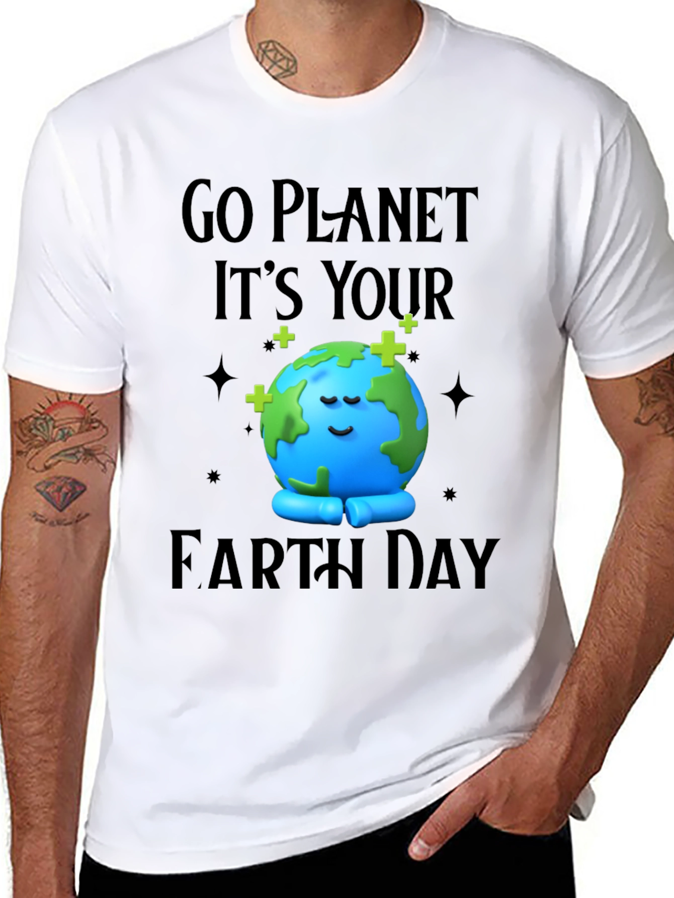 Go Planet Earth Day T-Shirt