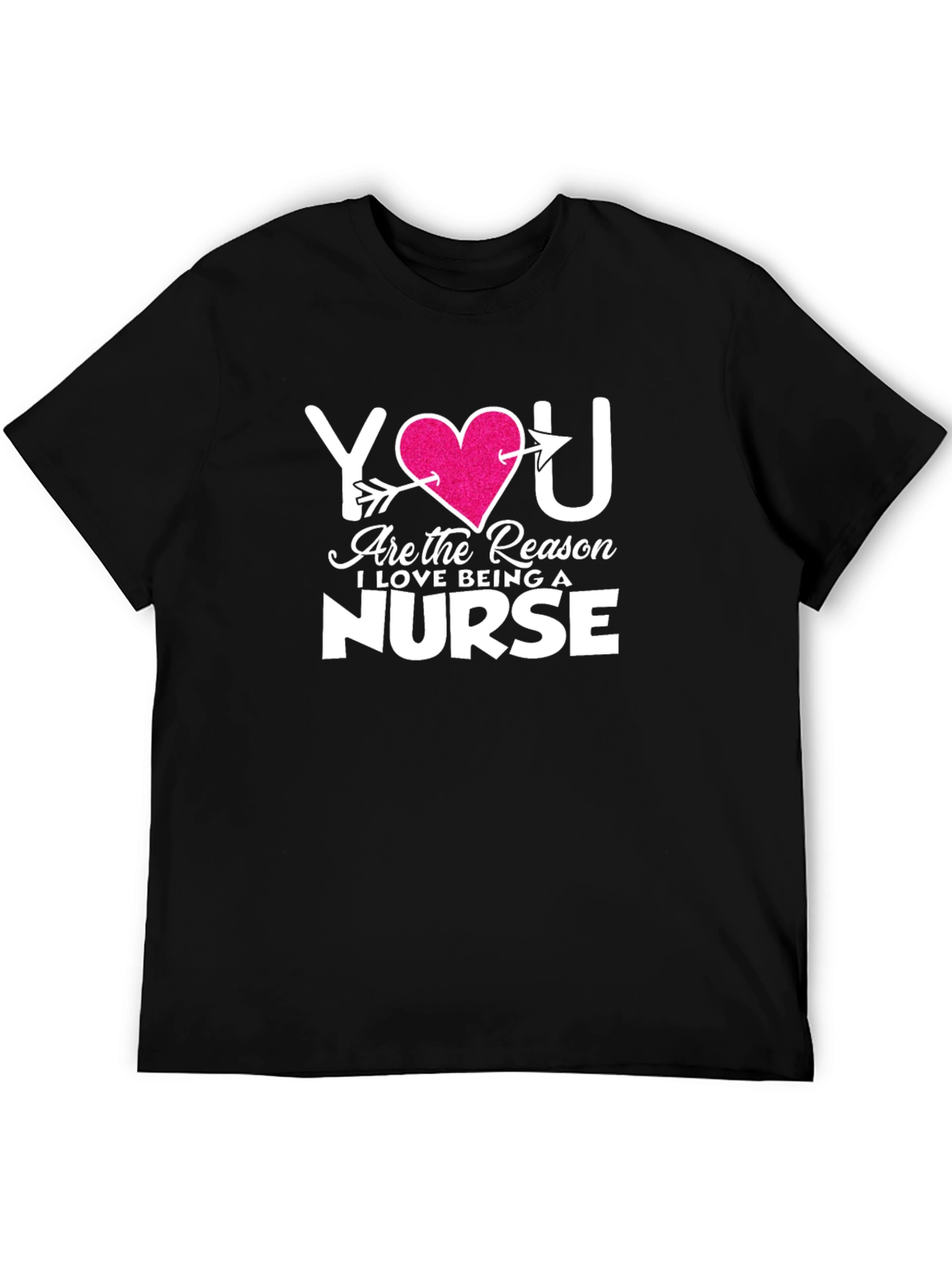 You Heart Nurse Graphic T-Shirt
