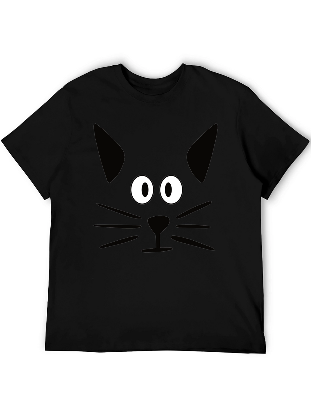 Black Cat Graphic Tee - Mens Short Sleeve