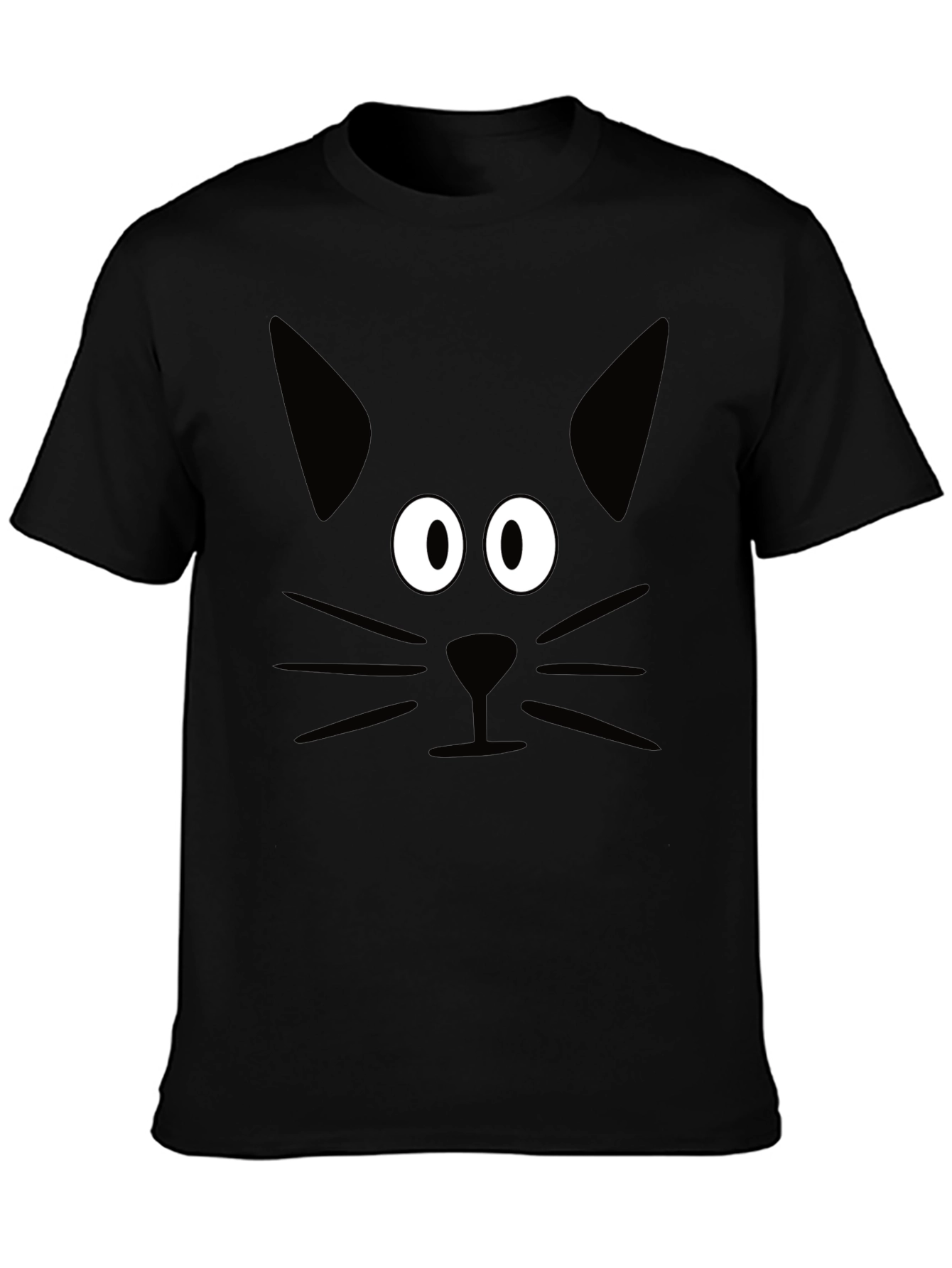 Black Cat Graphic Tee - Mens Short Sleeve
