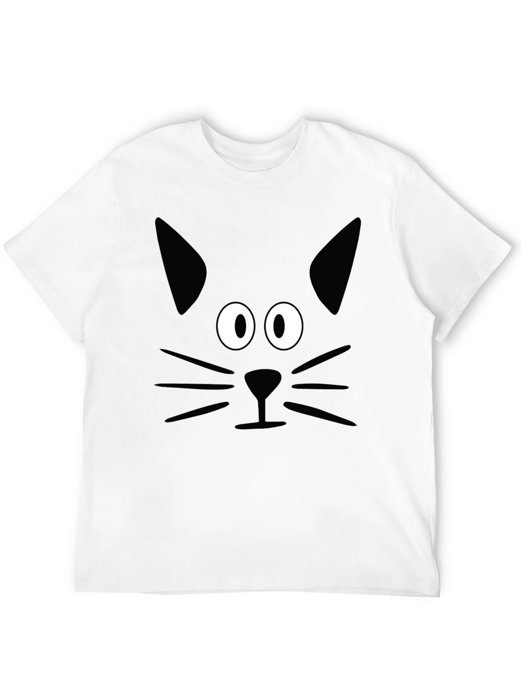Black Cat Graphic Tee - Mens Short Sleeve