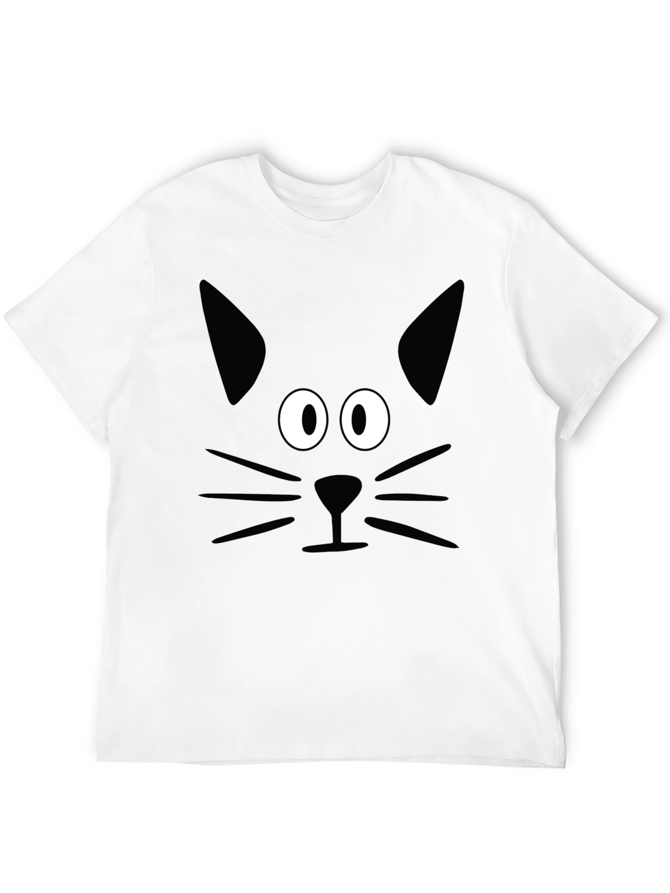 Black Cat Graphic Tee - Mens Short Sleeve