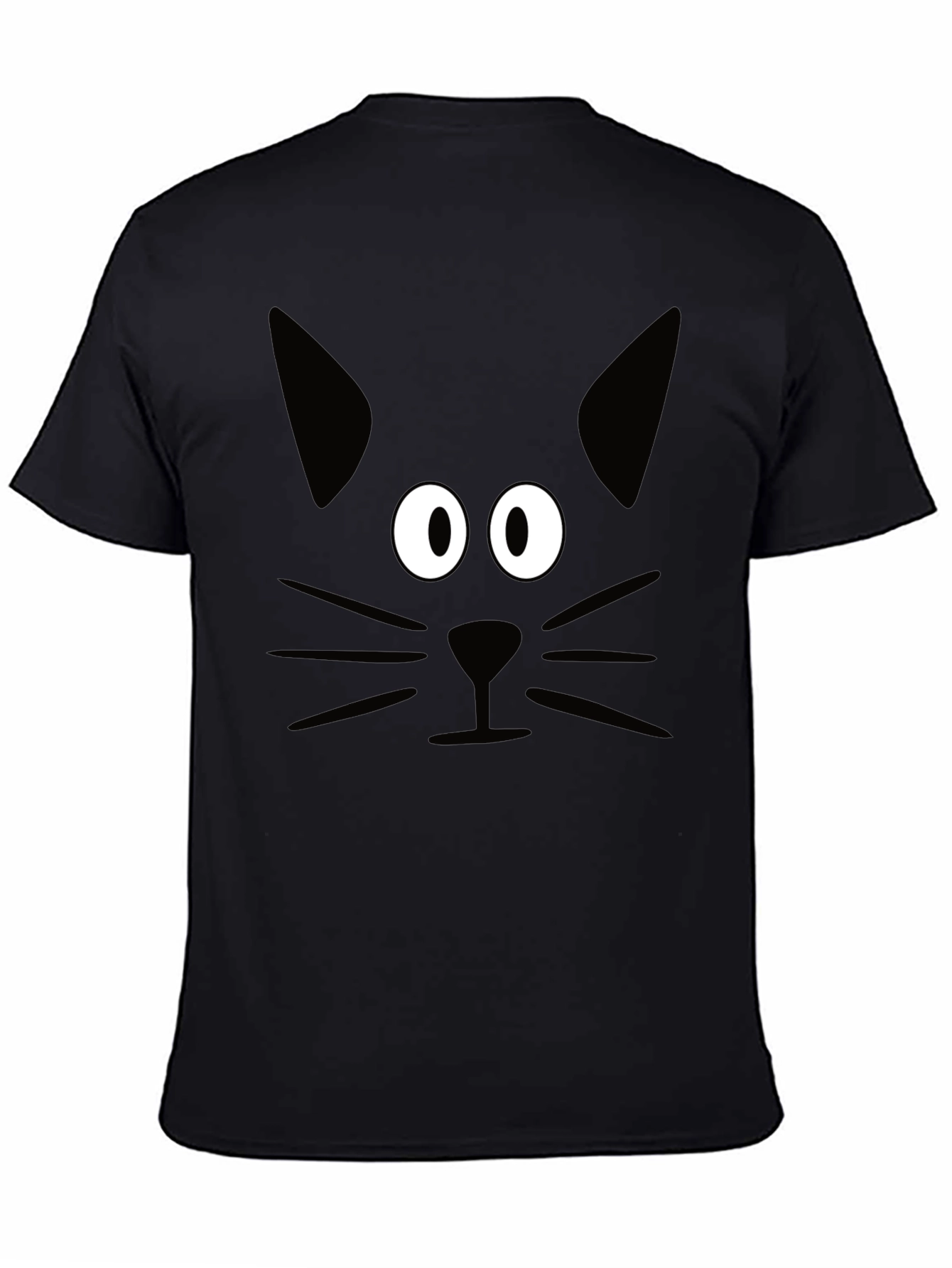 Black Cat Graphic Tee - Mens Short Sleeve