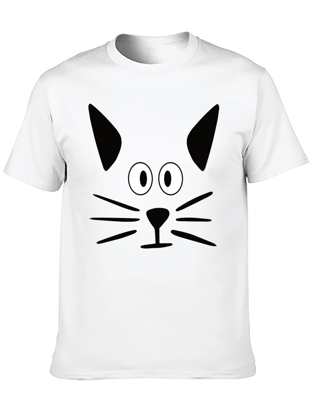 Black Cat Graphic Tee - Mens Short Sleeve