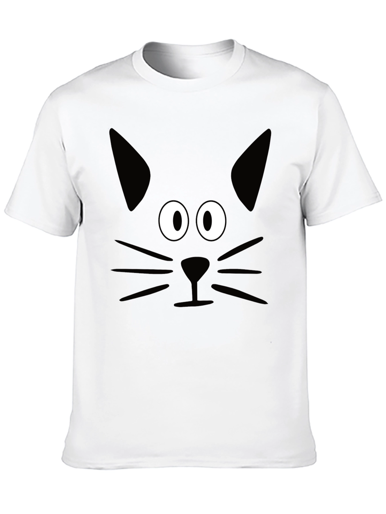 Black Cat Graphic Tee - Mens Short Sleeve