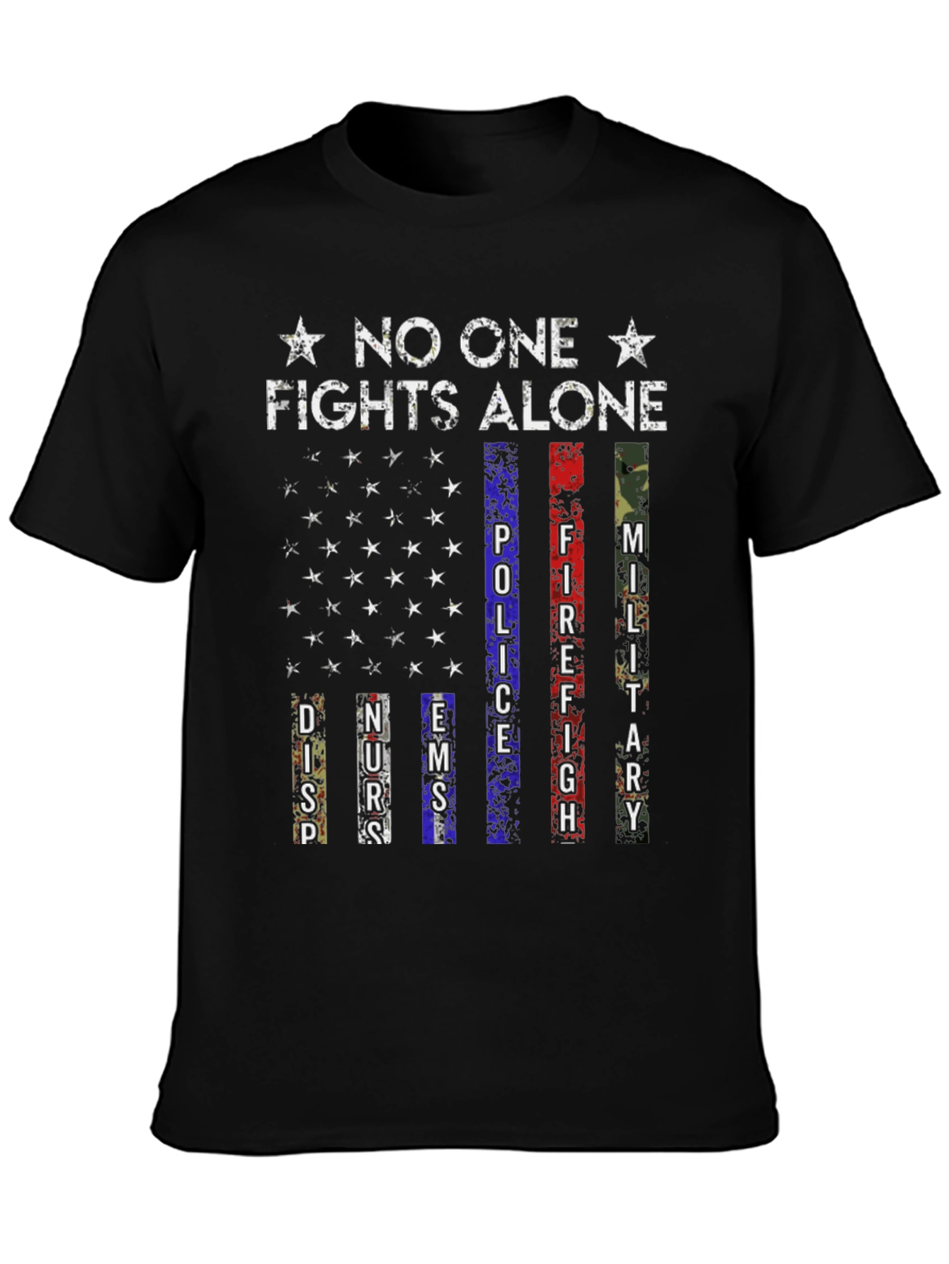 No One Fights Alone Support T-Shirt