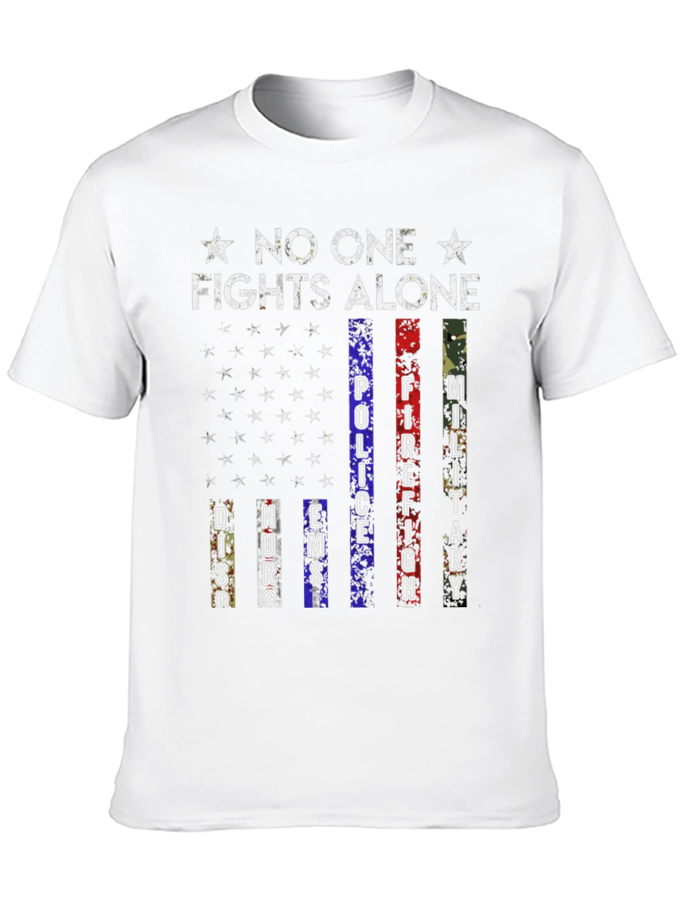 No One Fights Alone Support T-Shirt