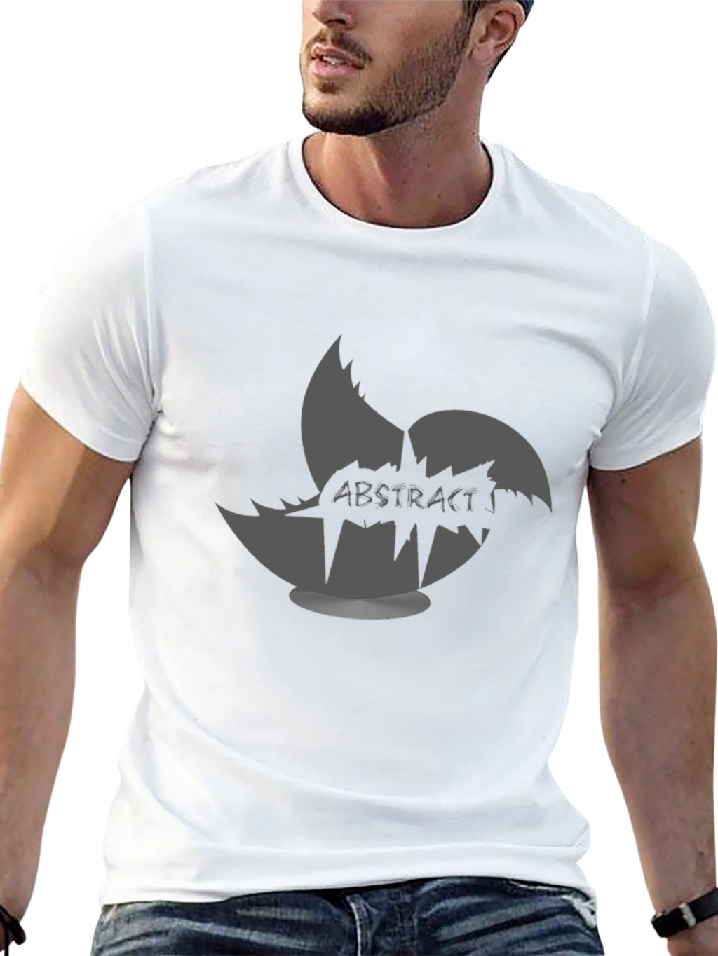 Abstract Art Graphic Tee - Modern Style