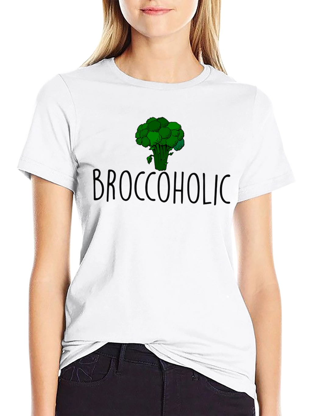 Broccoholic T-Shirt: Funny Broccoli Lover Tee