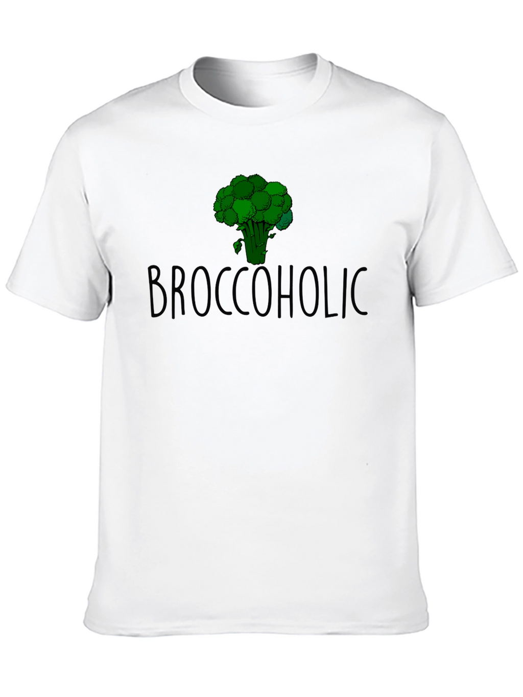 Broccoholic T-Shirt: Funny Broccoli Lover Tee