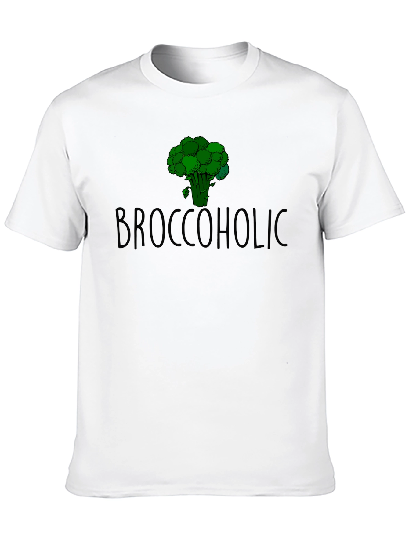 Broccoholic T-Shirt: Funny Broccoli Lover Tee