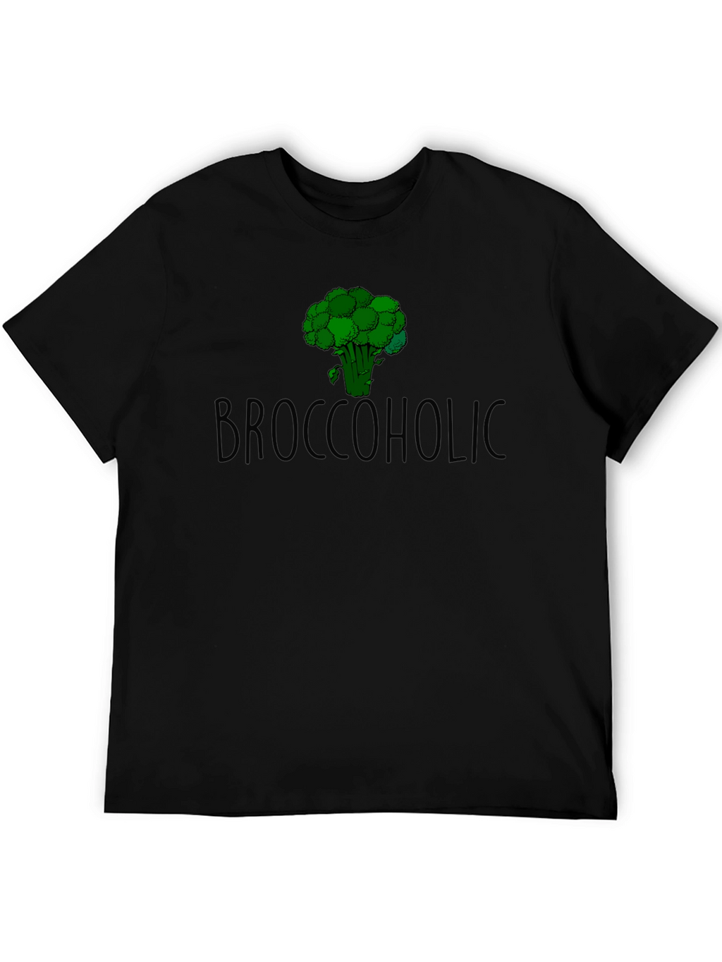 Broccoholic T-Shirt: Funny Broccoli Lover Tee