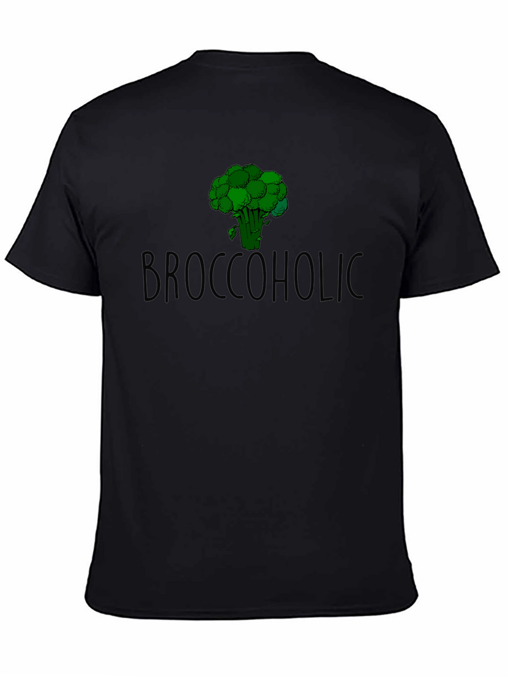 Broccoholic T-Shirt: Funny Broccoli Lover Tee