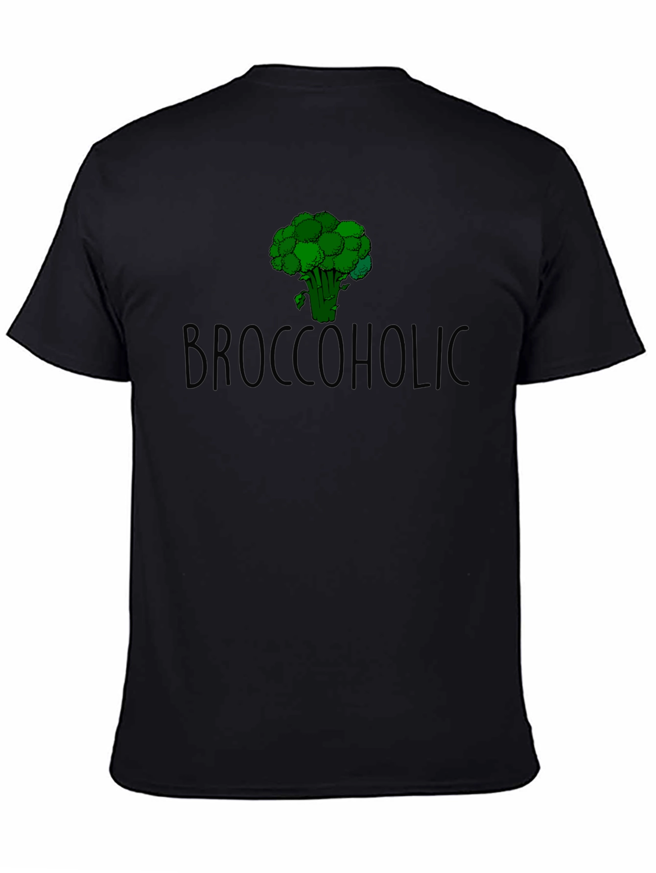 Broccoholic T-Shirt: Funny Broccoli Lover Tee