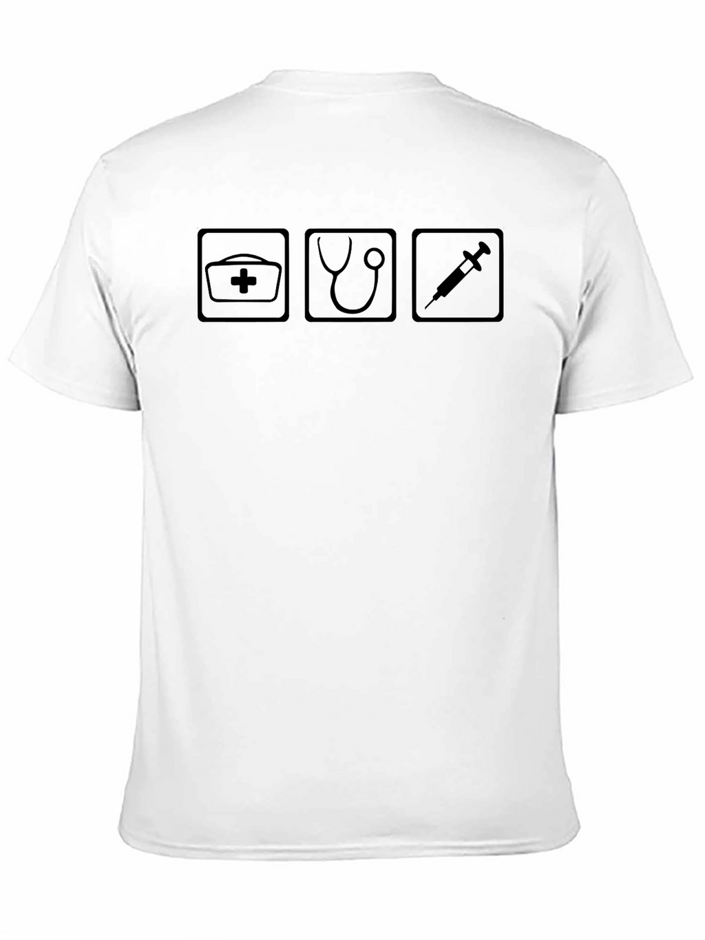 Healthcare Icons Graphic T-Shirt
