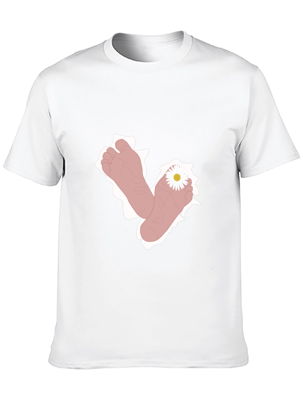 Barefoot Daisy Black Graphic Tee