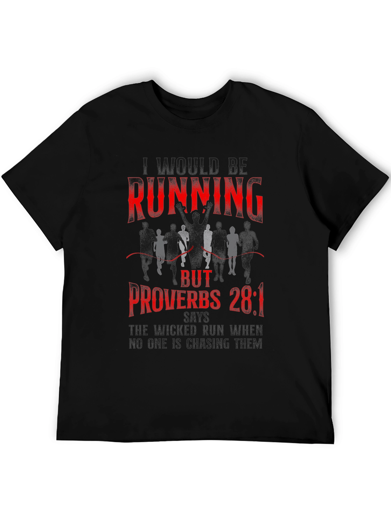 Running Proverbs Graphic T-Shirt