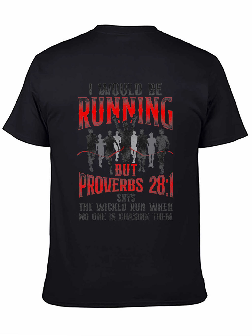 Running Proverbs Graphic T-Shirt