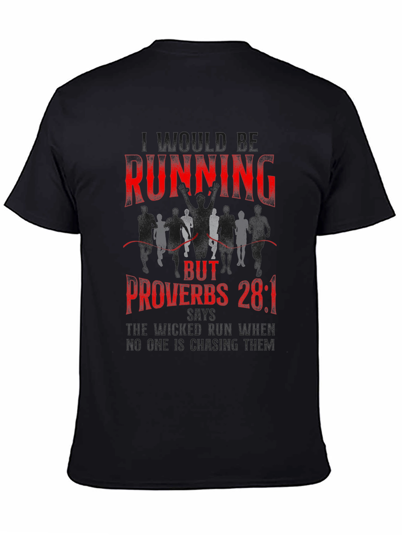 Running Proverbs Graphic T-Shirt