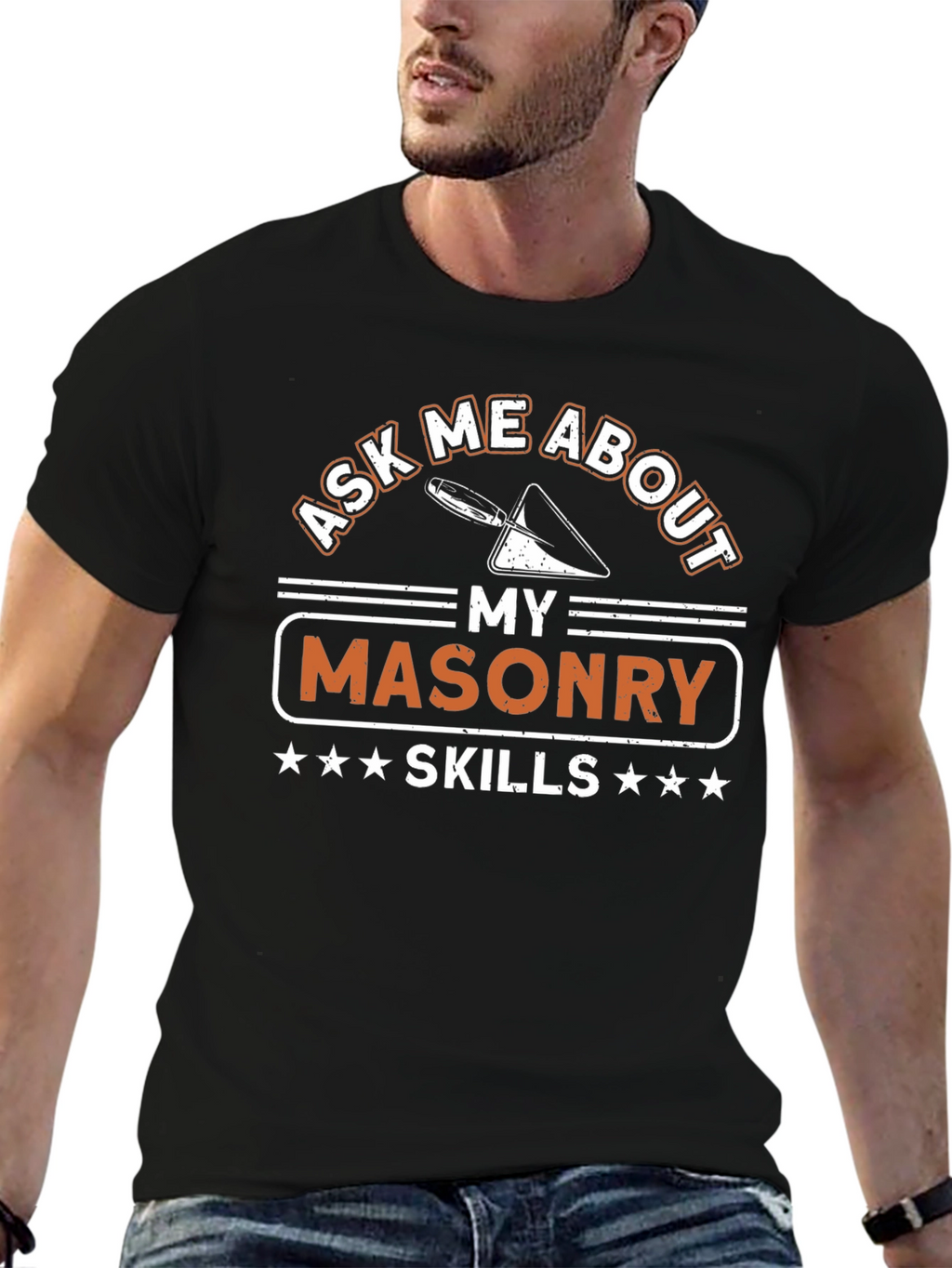 Masonry Skills Graphic Tee - Ask Me About...