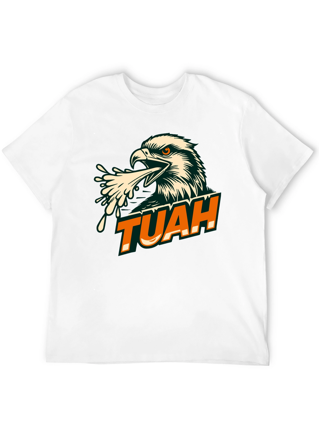 TUAH Eagle Graphic Tee - Black