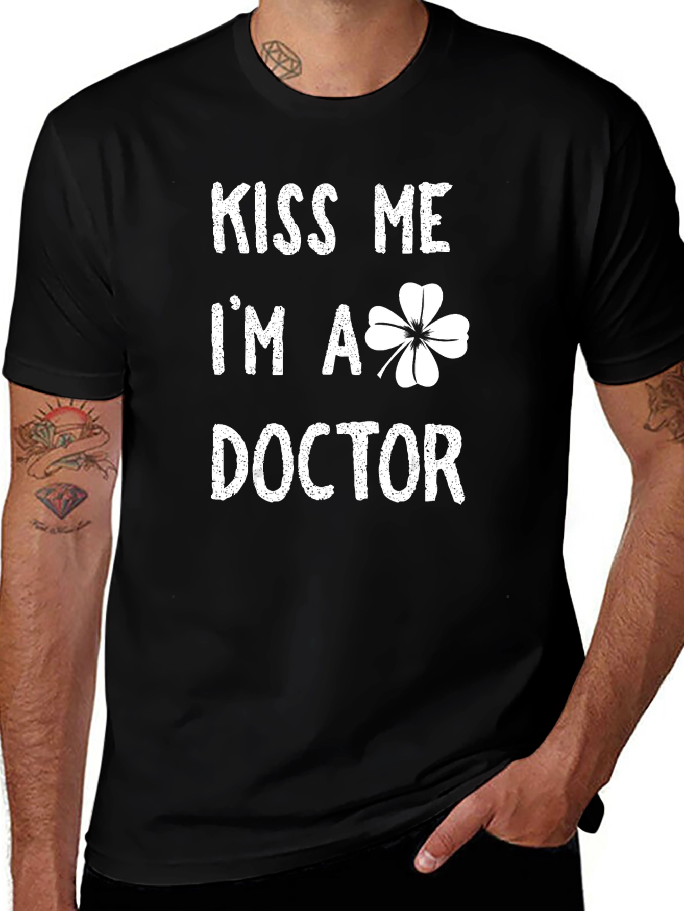 Kiss Me Im A Doctor T-Shirt - St. Patricks Day