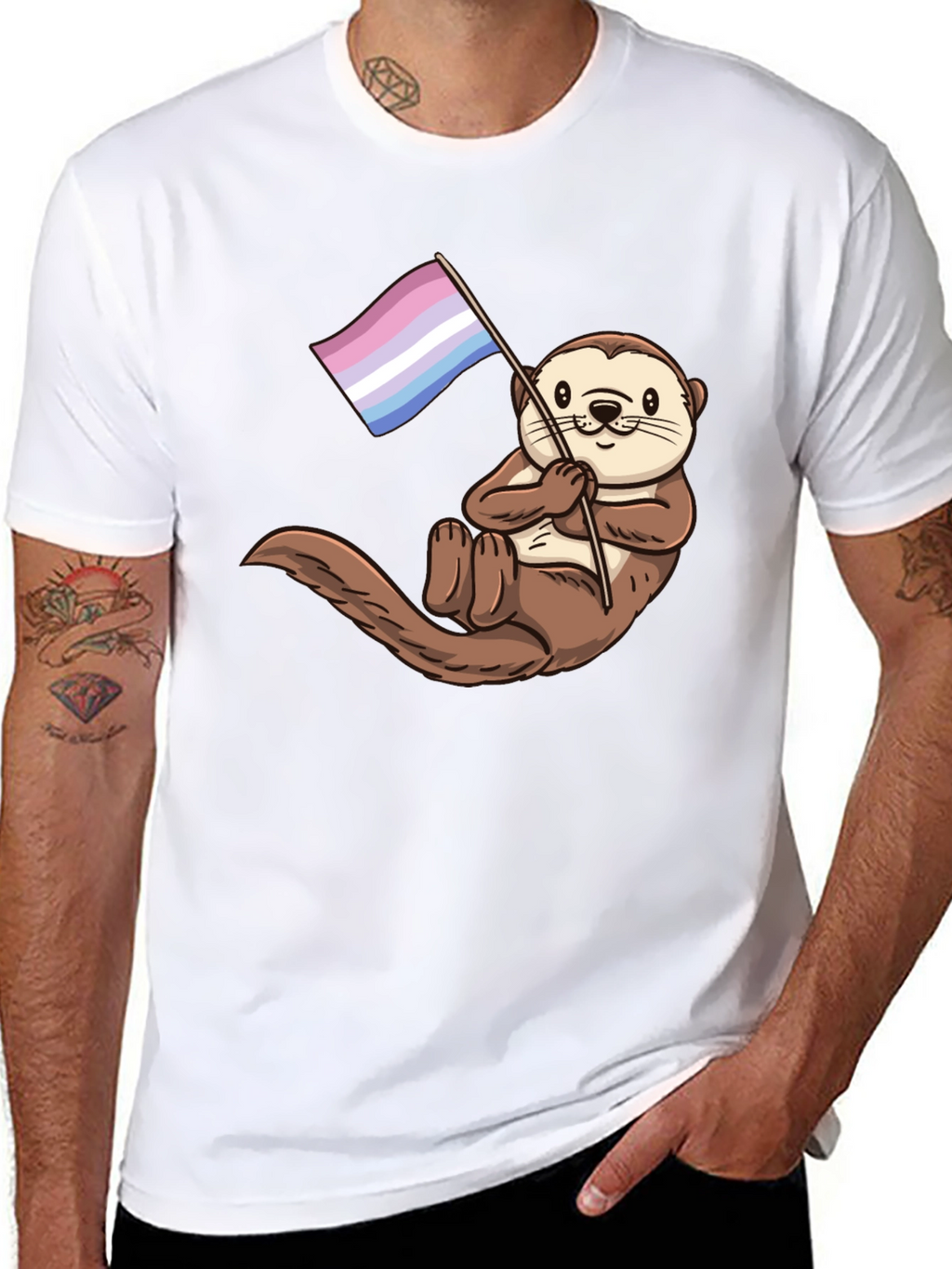 Cute Otter Pride T-Shirt