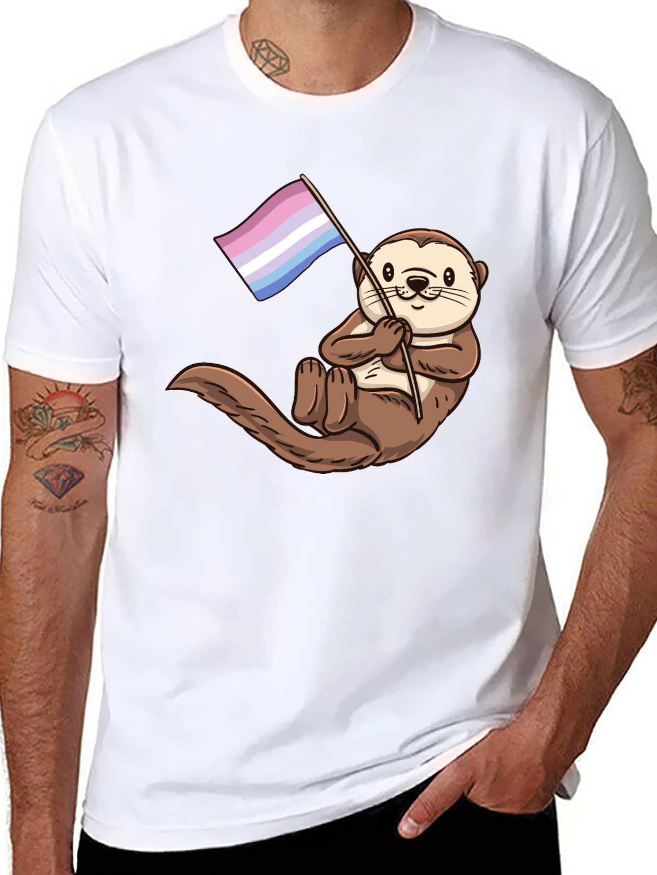 Cute Otter Pride T-Shirt